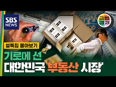 [몰아보기] 설특집. 추락하는 집값, 한국 부동산 시장 상황은?/ 김밥경제  / SBS