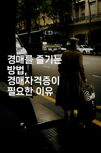 경매를 즐기는 방법, 경매자격증이 필요한 이유-집집꿍