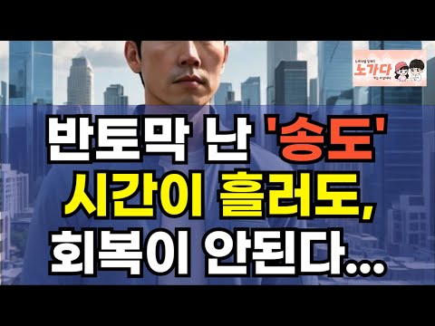 반토막 난 '송도' 시간이 흘러도, 회복이 안된다. 부동산 투자자들, 30%~50% 하락 충격! 손실 어떻게 최소화할까? 아파트 오피스텔 이야기 집값전망 하락 폭락 노가다 노비