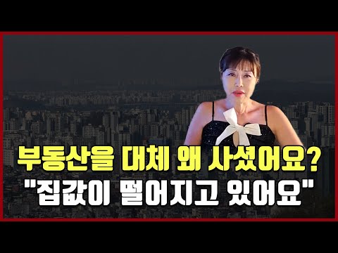 부동산을 대체 왜 사셨어요? "집값이 떨어지고 있어요" [방미의 부동산 투자수첩]