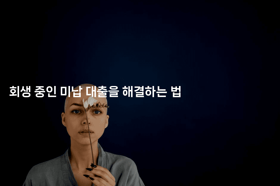 회생 중인 미납 대출을 해결하는 법-집집꿍